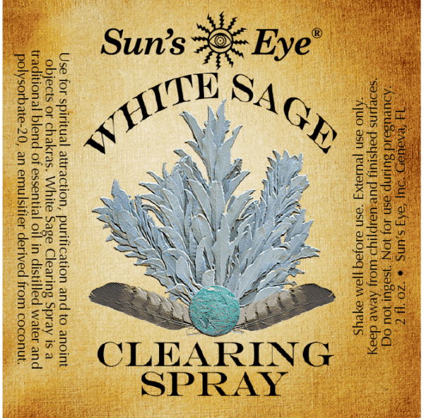 White Sage Clearing Spray