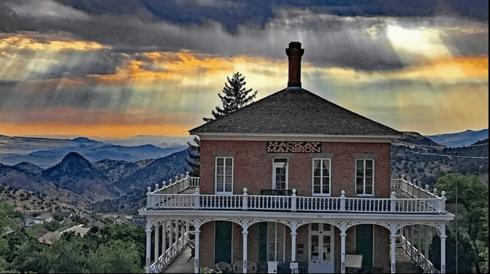 The Mackay Mansion - Virginia City, Nevada