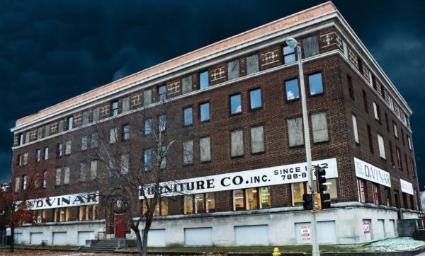 YMCA Front haunted-ymca